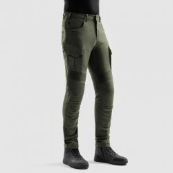 JEANSY MOTOCYKLOWE REBELHORN FASTER OLIVE GREEN 