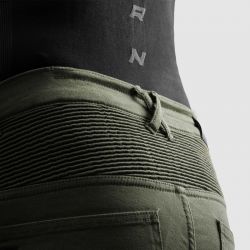 JEANSY MOTOCYKLOWE REBELHORN FASTER OLIVE GREEN 