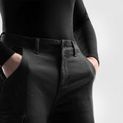 JEANSY MOTOCYKLOWE DAMSKIE REBELHORN FASTER BLACK 24/30