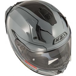 KASK MOTOCYKLOWY NZI GO RIDER STREAM DUO SOLID NOUVEAU NARDO GREY 
