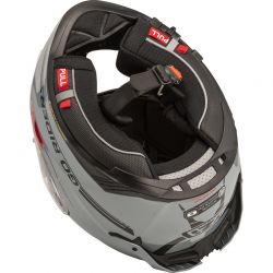 KASK MOTOCYKLOWY NZI GO RIDER STREAM DUO SOLID NOUVEAU NARDO GREY 