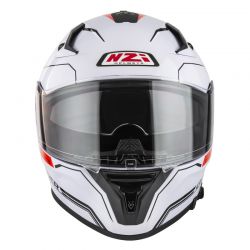KASK MOTOCYKLOWY NZI GO RIDER STREAM DUO SOLID NOUVEAU WHITE 