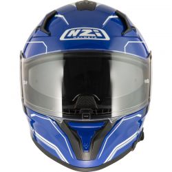 KASK MOTOCYKLOWY NZI GO RIDER STREAM DUO SOLID NOUVEAU BLUE Y 