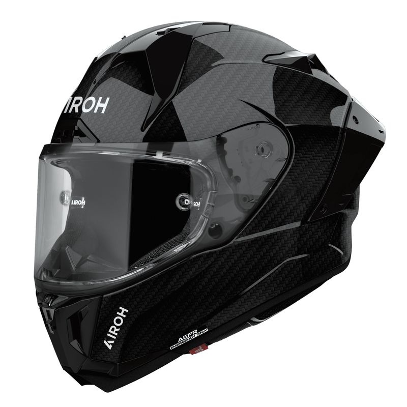 KASK MOTOCYKLOWY AIROH GP800 CARBON GLOSS 