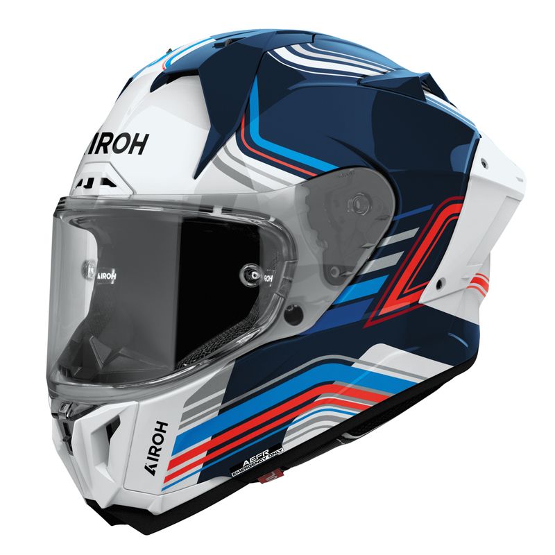 KASK MOTOCYKLOWY AIROH GP800 HURRICANE GLOSS 