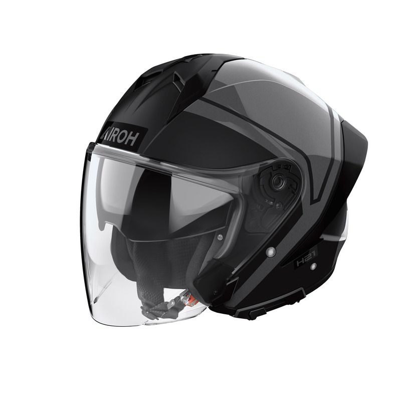 KASK MOTOCYKLOWY AIROH H21 SQUARE MATT GLOSS 