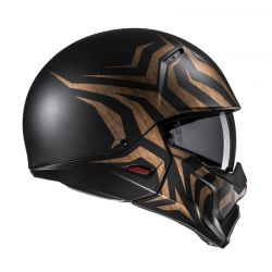 KASK MOTOCYKLOWY HJC I20N THORN BLACK GOLD 