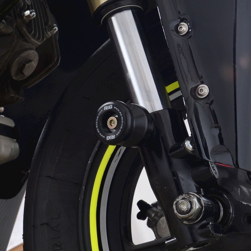 CRASHPADY RG RACING FRONT SPINDLE SLIDERS, OHVALE 110/160