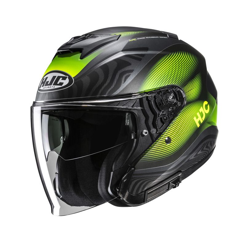KASK MOTOCYKLOWY HJC I31 DEPE BLACK GREEN 