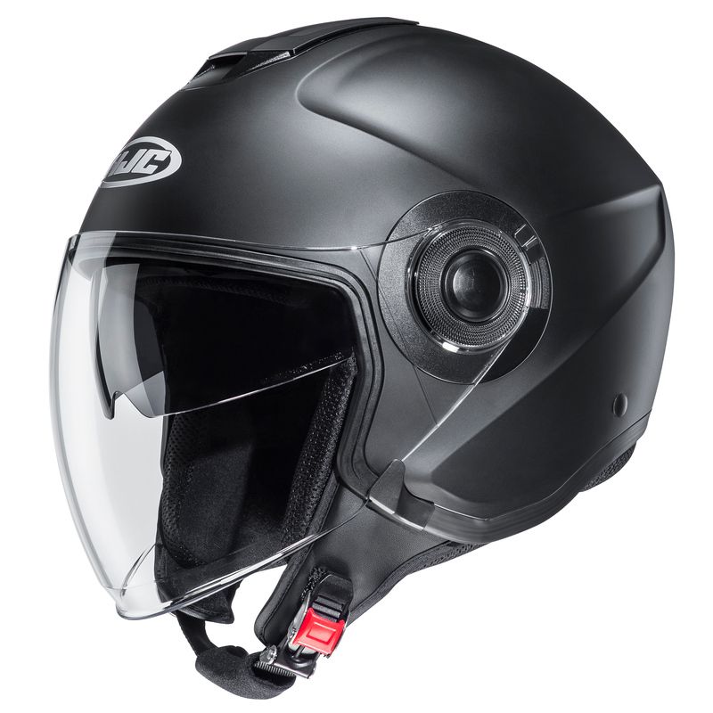 KASK MOTOCYKLOWY HJC I40N SOLID SEMI FLAT BLACK 