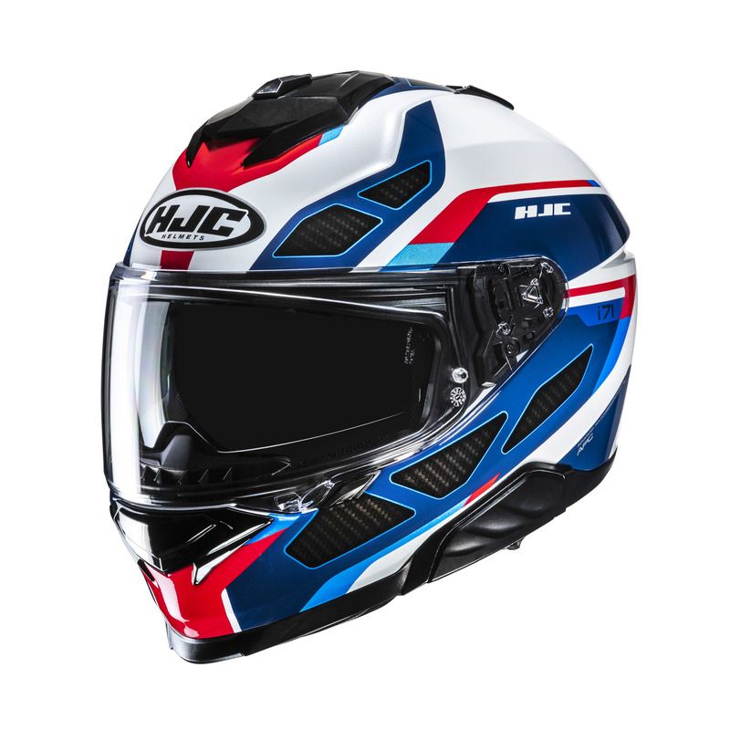 KASK MOTOCYKLOWY HJC I71 ZEST BLUE RED 
