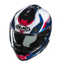 KASK MOTOCYKLOWY HJC I71 ZEST BLUE RED 