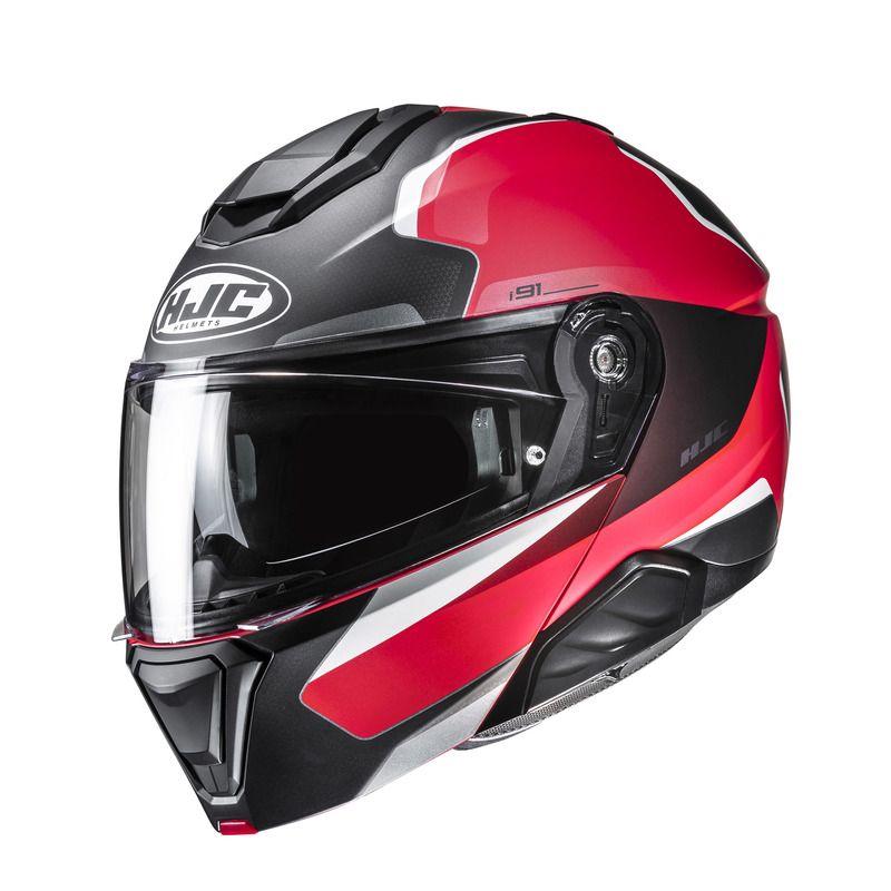 KASK MOTOCYKLOWY HJC I91 FELIO BLACK RED 