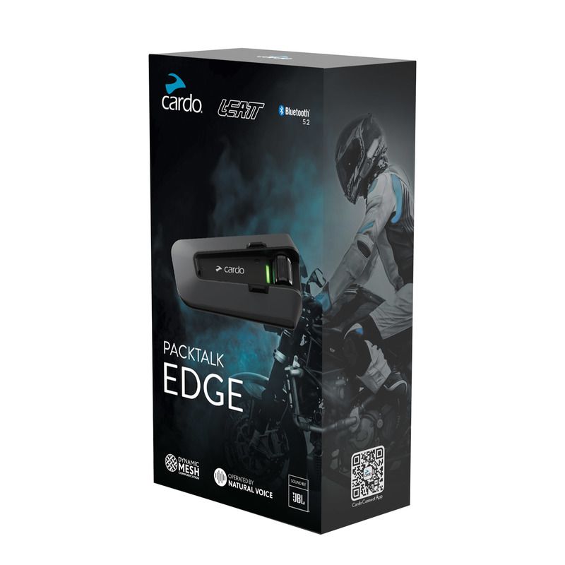 INTERKOM LEATT PACKTALK EDGE BY CARDO KIT DUO OS