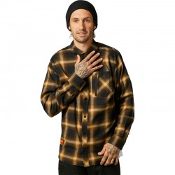 KOSZULA FOX GAMUT STRETCH FLANNEL GOLD  ENDURO CROSS