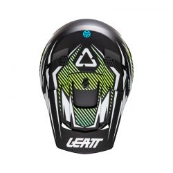 KASK MOTOCYKLOWY Z GOGLAMI JUNIOR LEATT KIT MOTO 3.5 STORM TEAL 