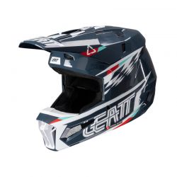 ZESTAW OFFROADOWY (BLUZA I SPODNIE) LEATT RIDE KIT MOTO 3.5 BLUE XS/US28/EU46