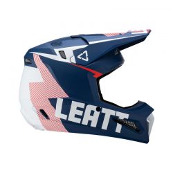 KASK MOTOCYKLOWY Z GOGLAMI LEATT KIT MOTO 3.5 ROYAL 
