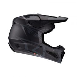 KASK MOTOCYKLOWY Z GOGLAMI LEATT KIT MOTO 3.5 STEALTH 