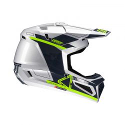 KASK MOTOCYKLOWY Z GOGLAMI LEATT KIT MOTO 3.5 STEEL 