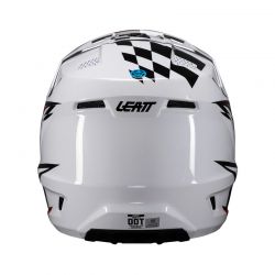 KASK MOTOCYKLOWY Z GOGLAMI LEATT KIT MOTO 3.5 WHITE 