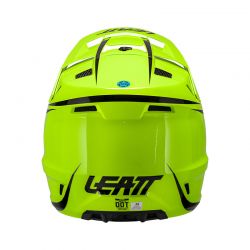 KASK MOTOCYKLOWY Z GOGLAMI LEATT KIT MOTO 3.5 NEON YELLOW 
