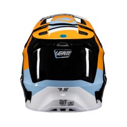 KASK MOTOCYKLOWY Z GOGLAMI LEATT KIT MOTO 7.5 ORANGE 