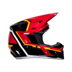 KASK MOTOCYKLOWY Z GOGLAMI LEATT KIT MOTO 7.5 RED 