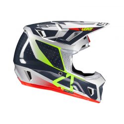 KASK MOTOCYKLOWY Z GOGLAMI LEATT KIT MOTO 7.5 STEEL 