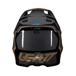 KASK MOTOCYKLOWY Z GOGLAMI LEATT KIT MOTO 8.5 BLACK 