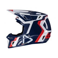 KASK MOTOCYKLOWY Z GOGLAMI LEATT KIT MOTO 8.5 ROYAL 