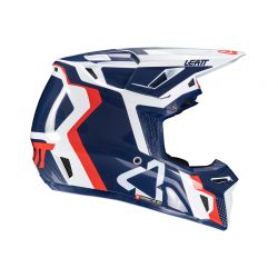 KASK MOTOCYKLOWY Z GOGLAMI LEATT KIT MOTO 8.5 ROYAL 