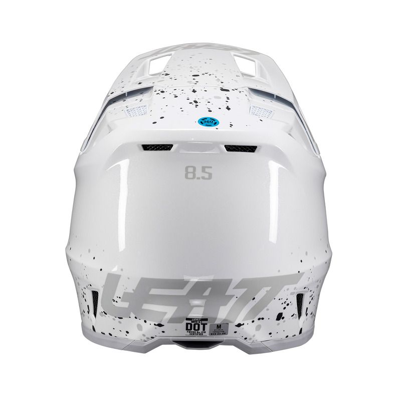 KASK MOTOCYKLOWY Z GOGLAMI LEATT KIT MOTO 8.5 WHITE 