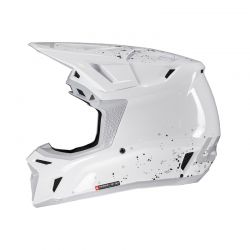 KASK MOTOCYKLOWY Z GOGLAMI LEATT KIT MOTO 8.5 WHITE 