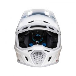 KASK MOTOCYKLOWY Z GOGLAMI LEATT KIT MOTO 8.5 WHITE 