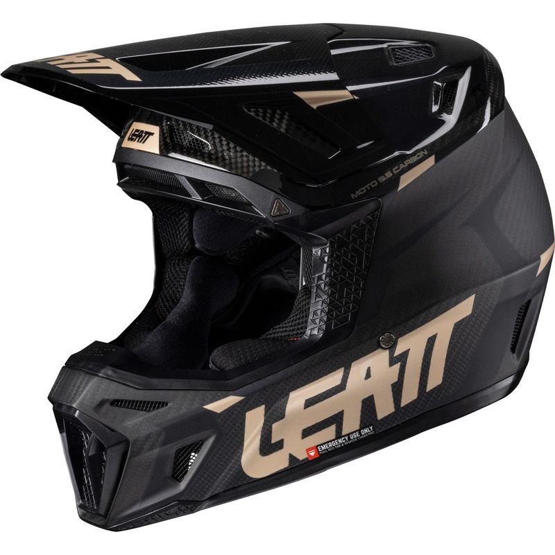 KASK MOTOCYKLOWY Z GOGLAMI LEATT KIT MOTO 9.5 CARBON 