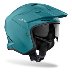 KASK AIROH KOMBAKT COLOR PETROL GREEN MATT 