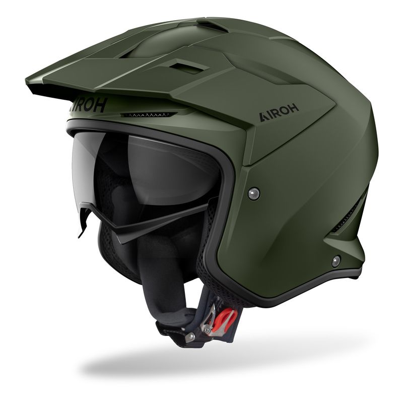 KASK AIROH KOMBAKT COLOR MILITARY GREEN MATT 