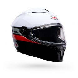 KASK MOTOCYKLOWY BELL LITHIUM MOTION WHITE RED 