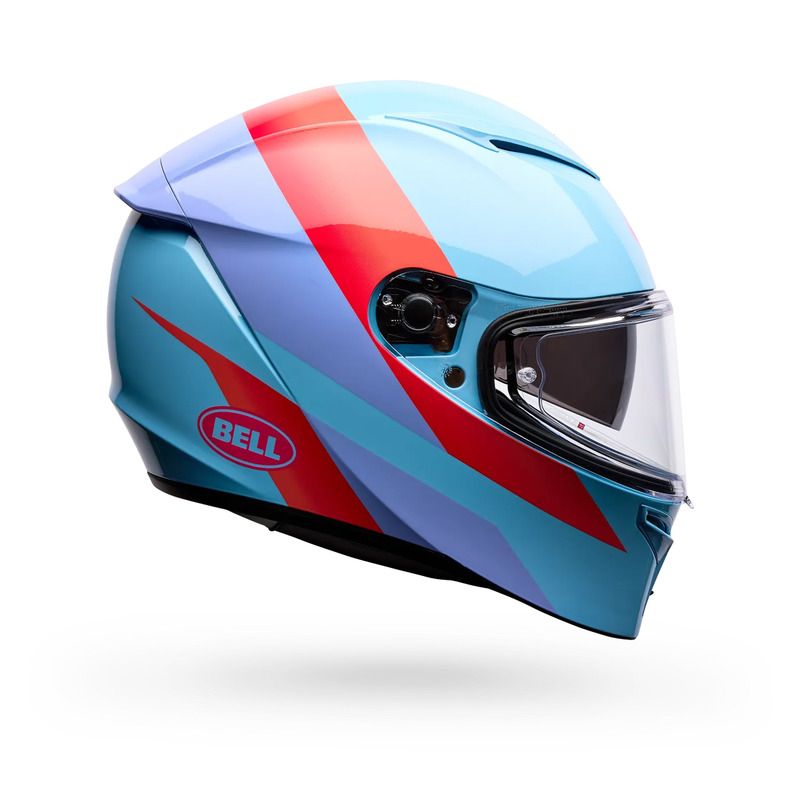 KASK MOTOCYKLOWY BELL LITHIUM PASSION BLUE PINK 