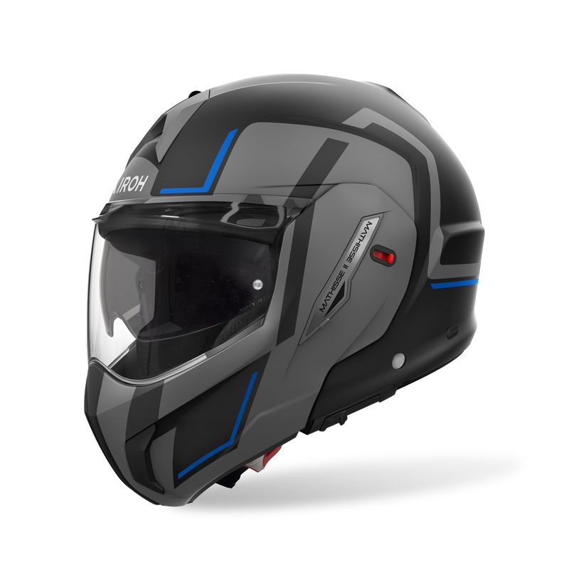 KASK MOTOCYKLOWY AIROH MATHISSE 2 GENIUS BLUE MATT 