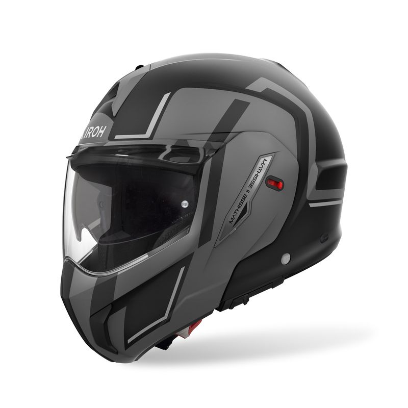 KASK MOTOCYKLOWY AIROH MATHISSE 2 GENIUS GREY MATT 