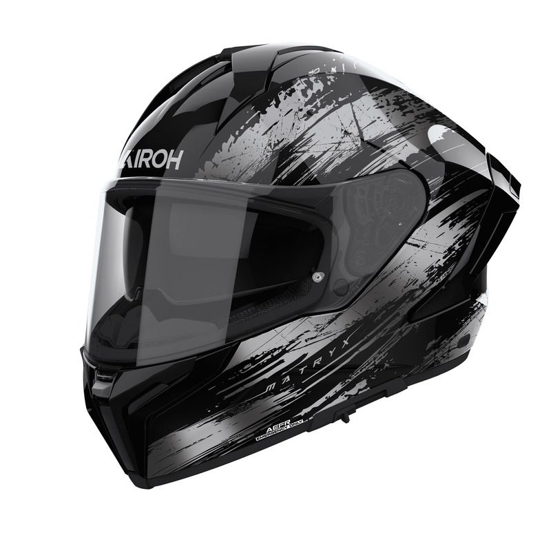 KASK MOTOCYKLOWY AIROH MATRYX REFLEX GREY GLOSS 