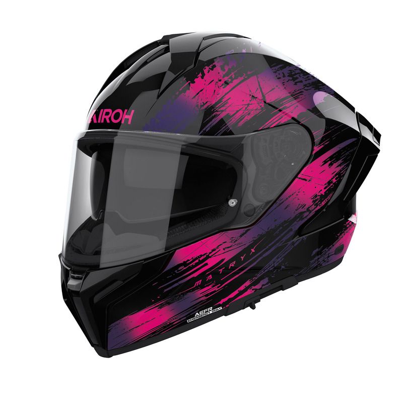 KASK MOTOCYKLOWY AIROH MATRYX REFLEX VIOLET GLOSS 