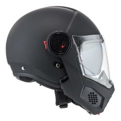 KASK MOTOCYKLOWY NZI MINIMOD DUO MATT BLACK 
