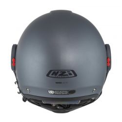 KASK MOTOCYKLOWY NZI MINIMOD DUO ANTRACITE MATT 