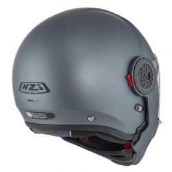 KASK MOTOCYKLOWY NZI MINIMOD DUO ANTRACITE MATT 