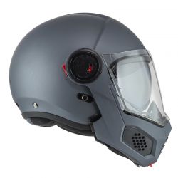 KASK MOTOCYKLOWY NZI MINIMOD DUO ANTRACITE MATT 
