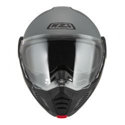 KASK MOTOCYKLOWY NZI MINIMOD DUO SMART BLACK ANTRACITE MATT 