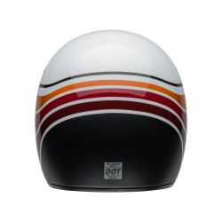 KASK MOTOCYKLOWY BELL MOTO-3 ECE6 RSD SDL BLACK SATIN GLOSS WHITE BLACK 